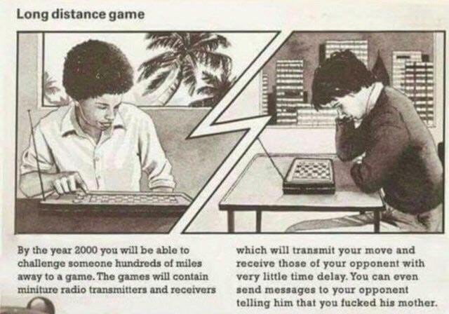 Illustration from 1982 about the Future of Gaming